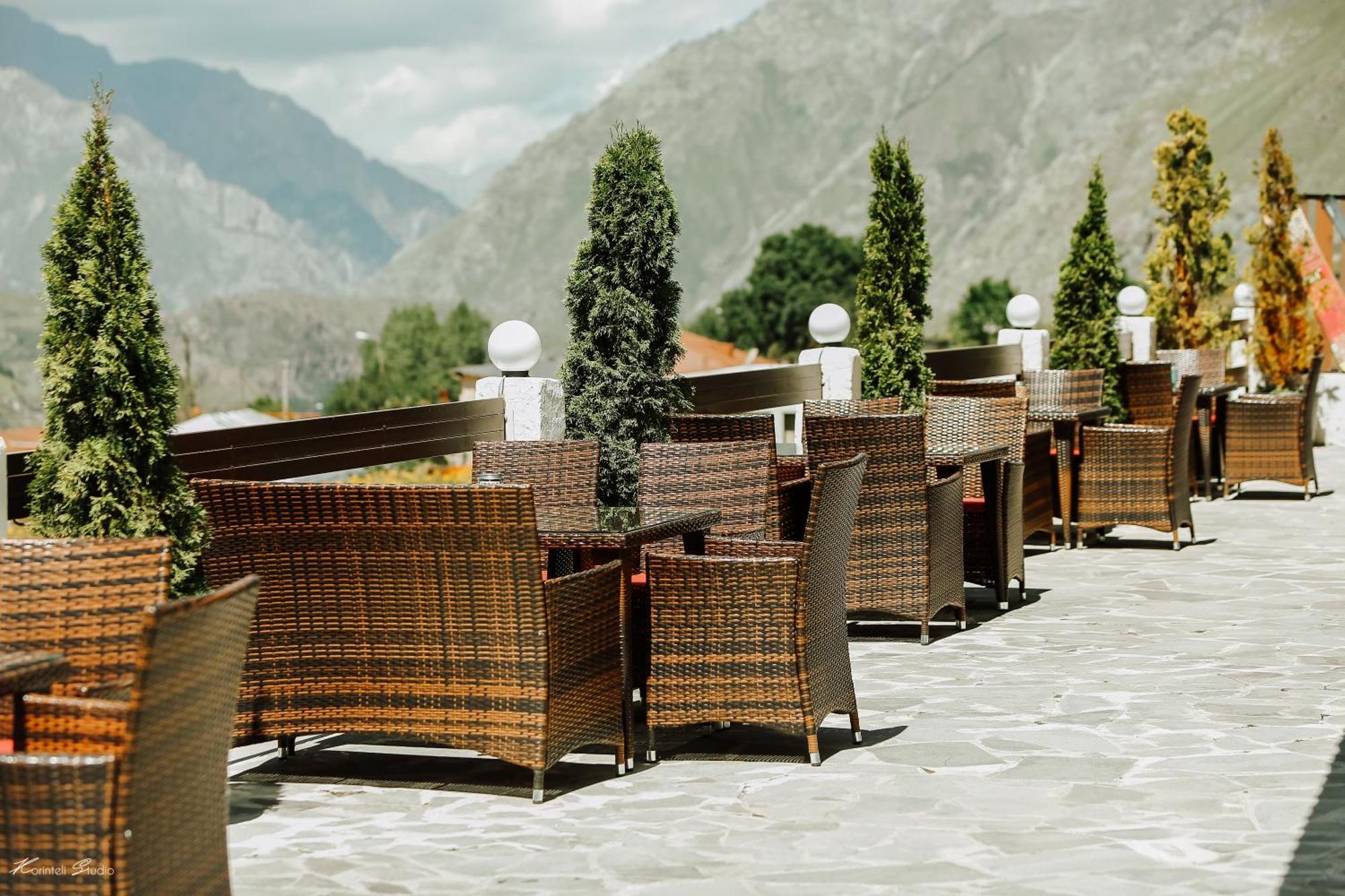 Hotel Alpine Lounge Kazbegi Exterior foto